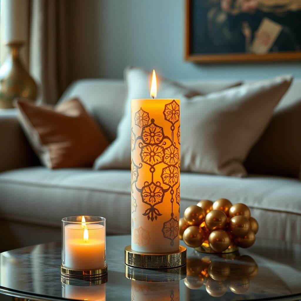 Decorative candle